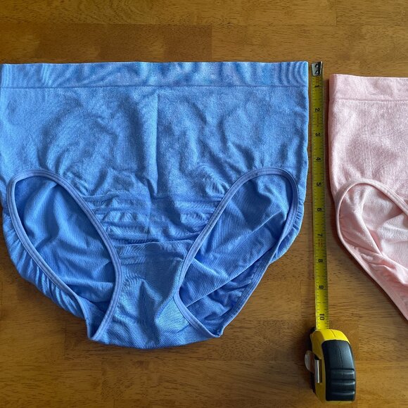 NWOT Set of 2 - Size 2XL Maidenform purple pink tummy control briefs - Picture 6 of 11